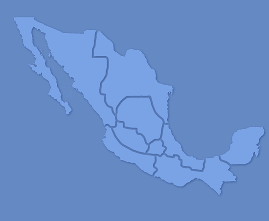 mexico map